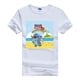 thumbnail image 1 of Disney-camisetas con estampado de Lilo & Stitch para mujer, blusa blanca Kawaii, blusas holgadas de manga corta, 1 of 4