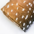 thumbnail image 3 of Everything Comfy Deer Fawn Print Decorative Throw Blanket, 42" X 60", Natural, 3 of 8