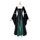 thumbnail image 4 of Vestido gótico retro medieval, vestido largo de princesa, vestido de fiesta de lujo para mujer, disfraz renacentista de Halloween y carnaval para adultos, 4 of 5