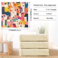 thumbnail image 6 of Yayeee 6 Pack Kitchen Dish Cloths for Washing Dishes Soft Absorbent Microfiber Towels, Art Geometric, 6 of 9