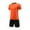 Orange, variant on Cethrio Boys Activewear Outfit Sets, Athletic Summer Quick-dry T-shirts and Shorts Sets Light Blue Size 6