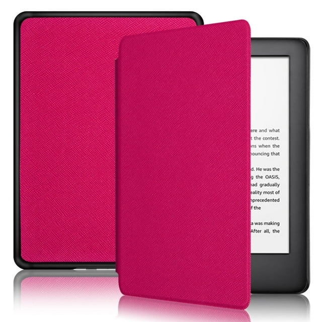 Funda de cuero con tapa y función atril para el nuevo Kindle de Amazon (10.ª generación, 2019)