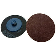 Griton QA320100 2" Quick Change Sanding Disc, Industrial Grade, 100 Grit, Blue (Pack of 50)