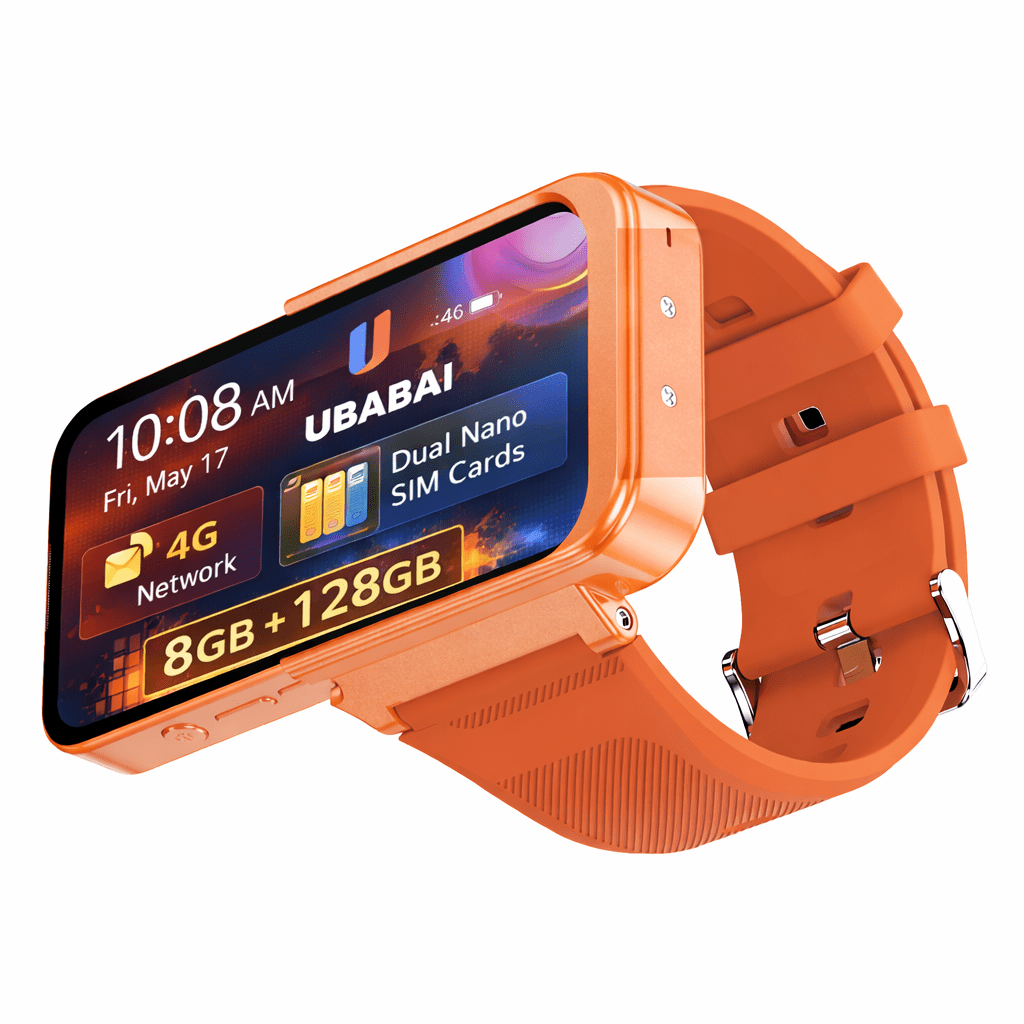 Android 12 Smart Watch with 3.97" HD Touchscreen, MT6762 8GB+256GB, App Support, Dual Camera