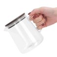 thumbnail image 3 of Coffee Pot with Heat-Resistant Glass Lid, Insulated Handle, Kettle for Tea, Milk, Juice (500ml), 3 of 4