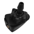 thumbnail image 1 of LOLIPPYY 1Pack Black Fan Shaped Wiper Nozzle for Car with Mist Spray Effect, 1 of 8
