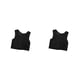thumbnail image 4 of Sonducket Camiseta sin mangas Tomboy, chaleco moldeador de pecho, ropa interior deportiva elástica Trans para el pecho, corsé de vendaje Negro METRO 2piezas, 4 of 6