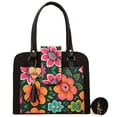thumbnail image 1 of Bolsa Yute De Mujer FANA Elsa Color Negro Espectacular Haz Reventa, M3948!!, 1 of 3