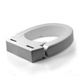 thumbnail image 3 of Asiento de Inodoro Elevado Abatible MABIS Blanco Alargado, 3 of 7