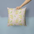 thumbnail image 2 of Watercolor Floral Art Canvas Fabric Decorative Pillow, 2 of 4
