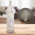 thumbnail image 2 of Lámpara de escritorio moderna, lámparas decorativas a pilas, accesorios de hierro para ambientes, marroquí L, 2 of 7