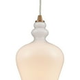 thumbnail image 4 of Elk Home 6-Inch Wide Menlow Park Pendant, Transitional, Satin Brass, 4 of 5
