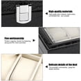 thumbnail image 3 of Caja De Reloj Opcional Negra/café, Con Caja De Almacenamiento De Almohadas, Con Vidrio Transparente Para El Hogar, Fácil De Observar Para La Tienda, 3 of 7