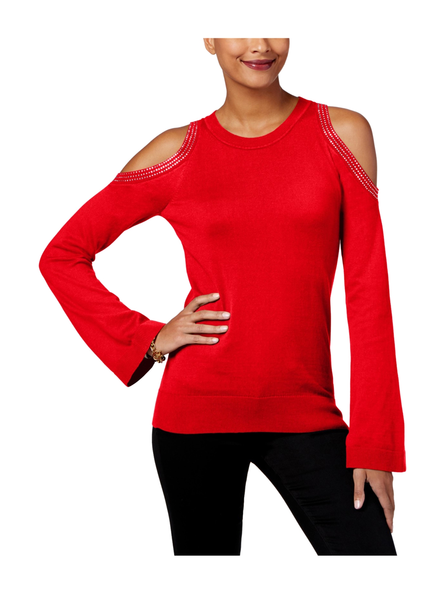 michael kors sweaters womens red