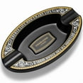 thumbnail image 5 of Cigar ashtray, exquisite living room ornaments, gift giving, business large diameter cigarette trough,珠光黑, 5 of 12
