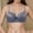 Grey, variant on Comfortable And Transparent Shoulder Strap Cordless Backless Spongeless With Convertible Shoulder Straps Women Bras Wireless Pack Bras Womens Bras Push up