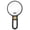 Black, variant on Modern Magnifying Glass Black and Gold 24cm/9.45inch 40X Magnification Handheld/Wall Mount/Tabletop Design Double Makeup with 360° Adjustable