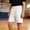 White, variant on Liyamei Boys Solid Color Athletic Shorts with Elastic Waist for Summer Play Size 5-14,Black