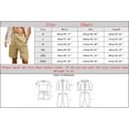 thumbnail image 4 of Gyexs Cargo Shorts for Men Slim Fit Summer Classic Jean Shorts Summer Lightweight Casual Shorts with Pockets Green, Size XL, 4 of 8