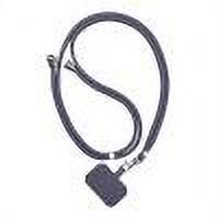 Correa de cordón universal para teléfono móvil (tela curada gris oscuro + cuerda suave gris) Hugtrwg Nuevos Originales