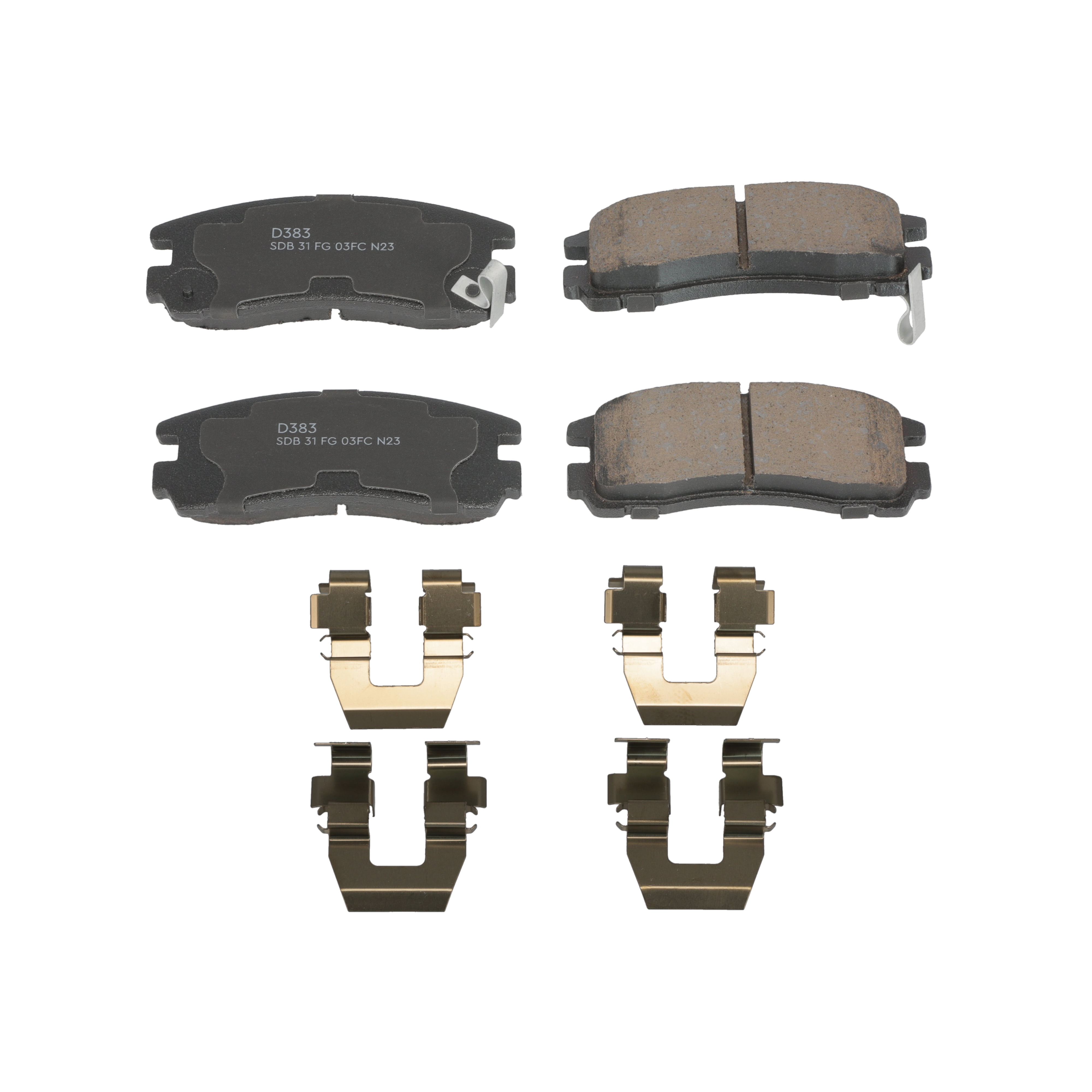 Winstop Brake Pad Set, Rear WS.0383.0.C, Chrysler Sebring 2005-1995