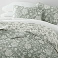 thumbnail image 5 of Lightweight Quilt Set Super Soft Wrinkle Resistant Quilted Coverlet Floral Patterns by Comfort Canopy, 5 of 12