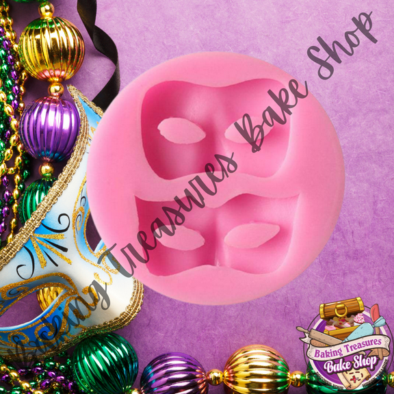 Mardi Gras Masks Silicone Mold