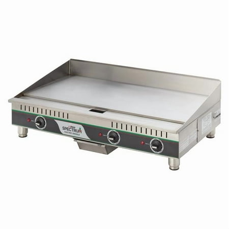 Winco EGD-36M Spectrum 36 in. Electric Griddle, Two Heat Zones - 240 Volts