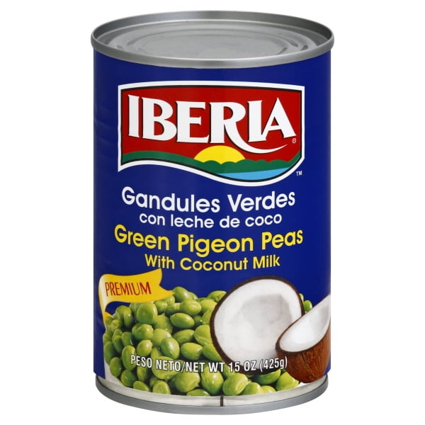 Iberia Ib Green Pigeon Peas W/ Coconut Can