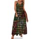 thumbnail image 1 of Vestido Van Gogh con diseño floral de almendros y escote en V, estilo bohemio, largo, para mujer, con gráficos kawaii, maxivestido 3XL, 4XL, 5XL, 1 of 7