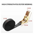 thumbnail image 4 of Truck Binding Strap Tightener Small Ratchet Tightener Self-Locking Rope Tightener Cargo Packing And Fixing Strap Airplane Strap, 4 of 6