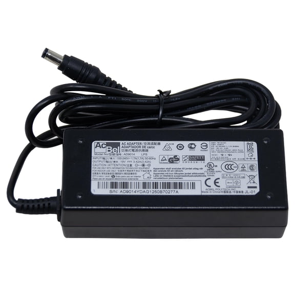 AcBel 19V 3.42A AC Adapter AD9014