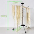 thumbnail image 4 of Noddle Drying Rack Manual Rotating Folding Noodle Rack Stand vermicelli Pasta Drying Stand Shelf, 4 of 9