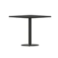 thumbnail image 2 of Emma + Oliver 30" Square Black Laminate Table Top with 18"RD Base, 2 of 8