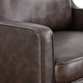 thumbnail image 3 of Modway Impart Modern Genuine Leather Upholstered Armchair in Brown, 3 of 7