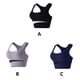 thumbnail image 2 of Sonducket Camiseta sin mangas resistente a los golpes, cómoda carpeta de pecho, correas roscadas anchas, carpetas de pecho para correr, Ropa interior Púrpura, 2 of 6