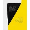 thumbnail image 2 of ArtsyQuotes 12x14 White Modern Wood Framed Museum Art Print Titled - Ronald Reagan Quote: Greatest Leader, 2 of 4