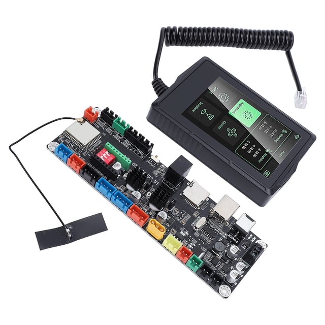 Placa Principal De La Máquina De Grabado, Máximo 30000 Mm/min 12-24 V 10 A Kit De Placa Base De Grabado CPU De 32 Bits De Doble Núcleo Para Proyectos De Procesamiento