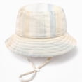 thumbnail image 4 of TOWED22 Baby Toddler Girls Bucket Hat Newborn Sun Hats for Boys Classic Infant Summer UV Protection Hats Kids Beach Cap(Khaki,12-36 M), 4 of 4