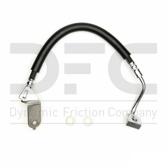 Rear Left Dynamic Friction Company Brake Line Hose 350-40105 For 2006-2008 Dodge Magnum, 2006-2013 Dodge Charger, 2007 Dodge Nitro, 2008-2010 Chrysler 300, 2009-2010 Dodge Challenger