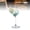 Green, variant on LAZIOEGR Green Conch Shell Wine Glass Unique Creative Cocktail Goblet for Wedding Party (17 cm / 6.7 inches) [cite: 25, 26]
