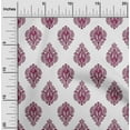 thumbnail image 2 of oneOone Rayon Magenta Fabric Block Fabric For Sewing Printed Craft Fabric By The Yard 56 Inch Wide-WQ, 2 of 5