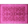thumbnail image 1 of Ahgly Company Indoor Rectangle Oriental Pink Industrial Area Rugs, 5' x 7', 1 of 4
