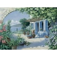 thumbnail image 2 of Motz, Peter 32x25 White Modern Wood Framed Museum Art Print Titled - Our bungalow, 2 of 4