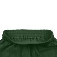 thumbnail image 6 of Tsesme Women’s Linen Capris Wide Leg Elastic Waist Drawstring Casual Pants Summer Lightweight Split Hem Capris Pants with Pockets ,Green-a,S, 6 of 8