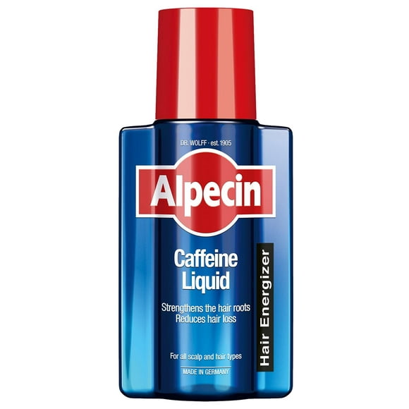 Alpecin After Shampoo Caffeine Liquid Hair Recharger 6.76 Fl Oz Scalp Tonic For Men'S Thinning Hair Growth Sulfate Free With Castor Oil