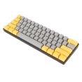 thumbnail image 1 of Clavier de Jeu Rétroéclairé Portable 60 % LED, Clavier Mécanique Compact pour PC Portable avec Interrupteur Bleu, 1 of 8