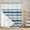 Beige, variant on Blue Striped No Hook Shower Curtain with Snap in Liner, Waterproof Fabric Shower Curtains, Farmhouse Stripes Modern Art Shower Curtain Set Top See Through for Bathroom 36"x78"