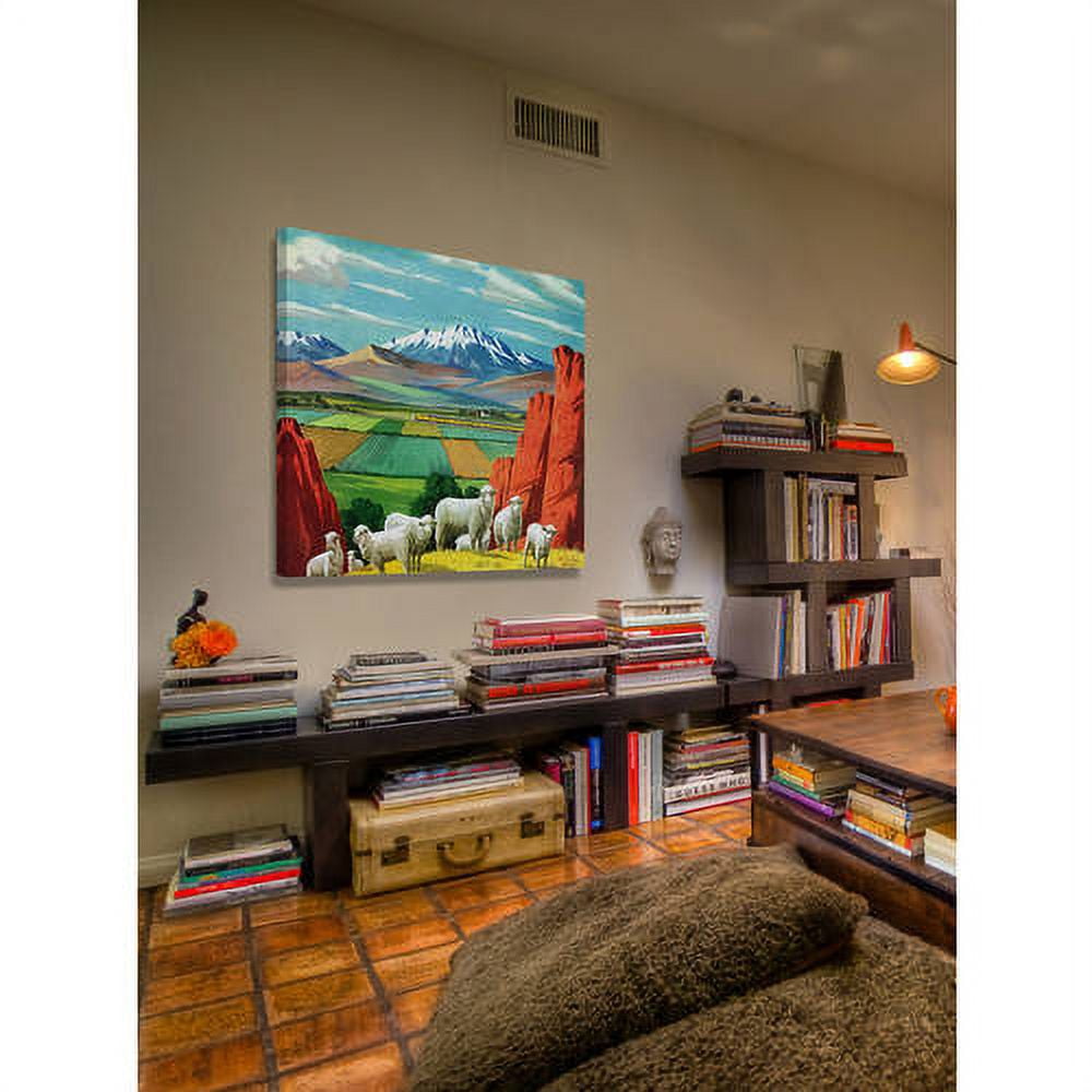 "Westward Journey" Painting Print on Wrapped Canvas