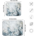 thumbnail image 3 of GZHJMY Dish Drying Pad Blue White Marble Gold Kitchen Drying Mat Absorbent Dish Drying Mat Suitable for Kitchen Sink Dining Table 18x24Inch, 3 of 7